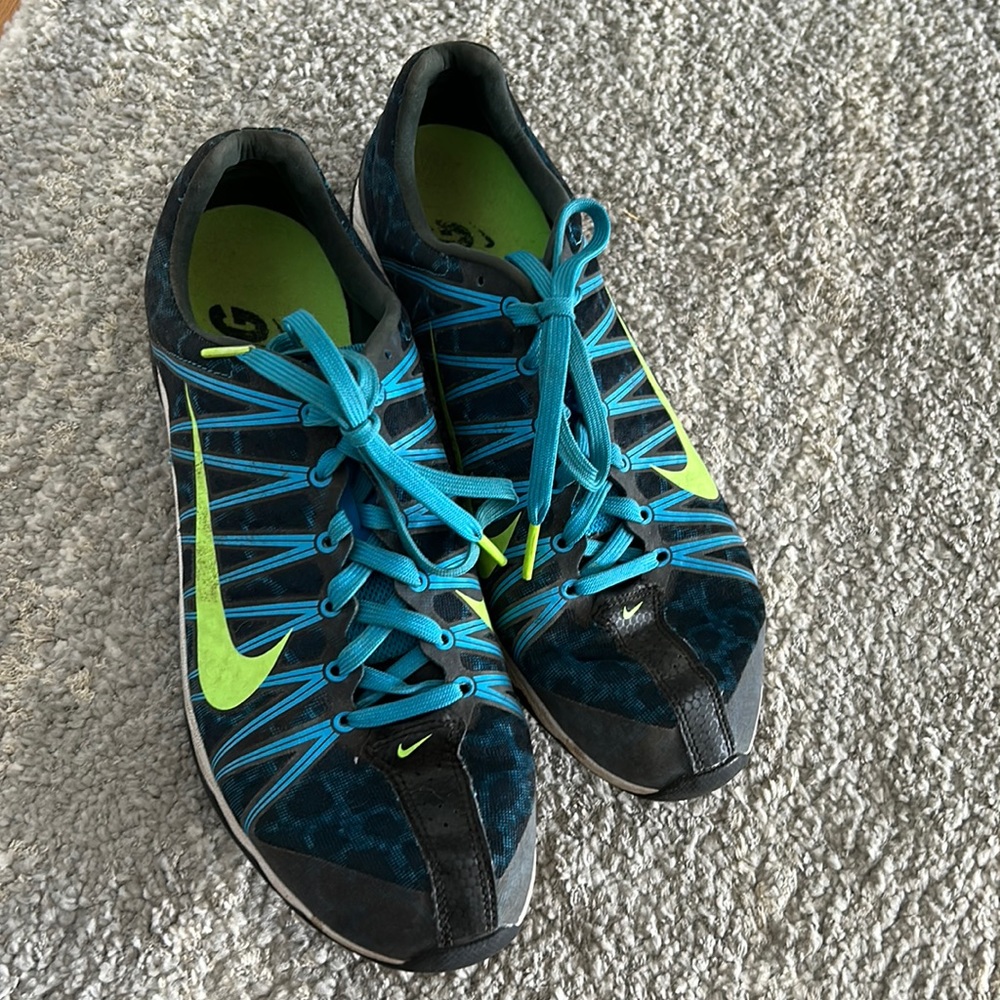 Nike Track & Field Shoes with Removable Spikes, Men’s size 8.5